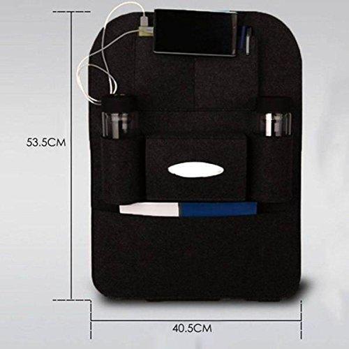 Multi-Pocket Car Seat Back Organizer – Smart Storage for a Cleaner Drive